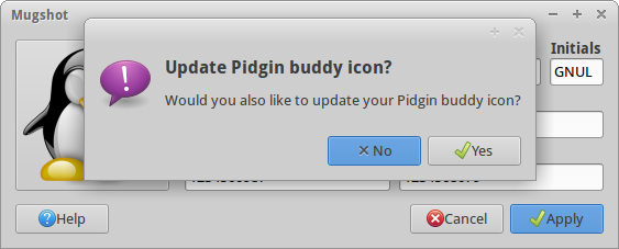 Easily update your Pidgin buddy icon…