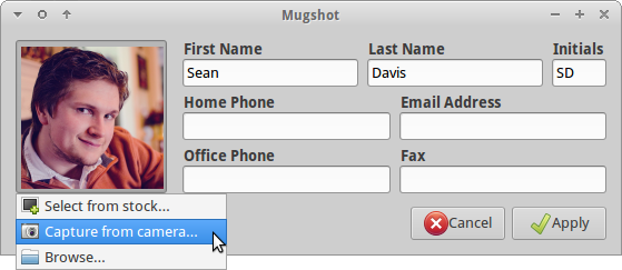 Mugshot UI