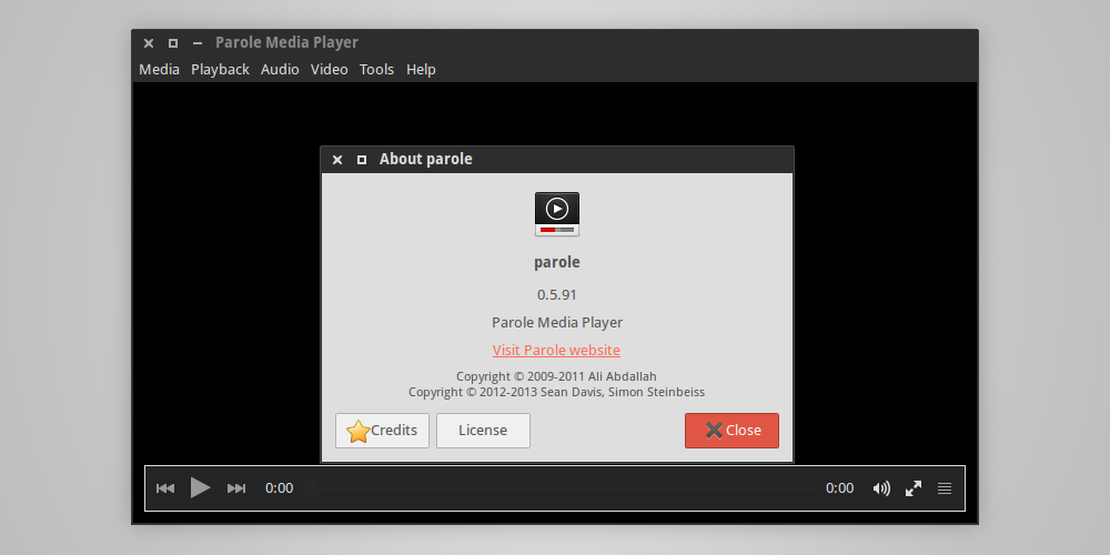 Parole Media Player 0.5.91 Released