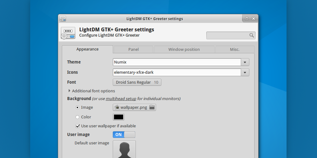 LightDM GTK Greeter 2.0.1 Released