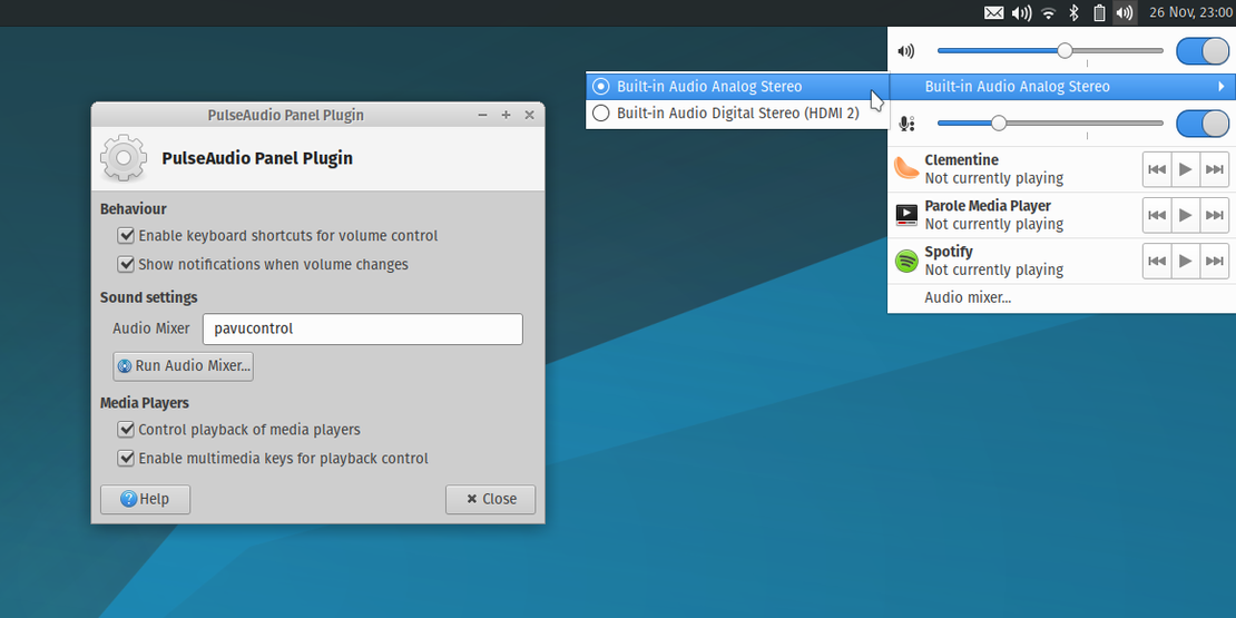 Xfce PulseAudio Plugin 0.3.3 Released