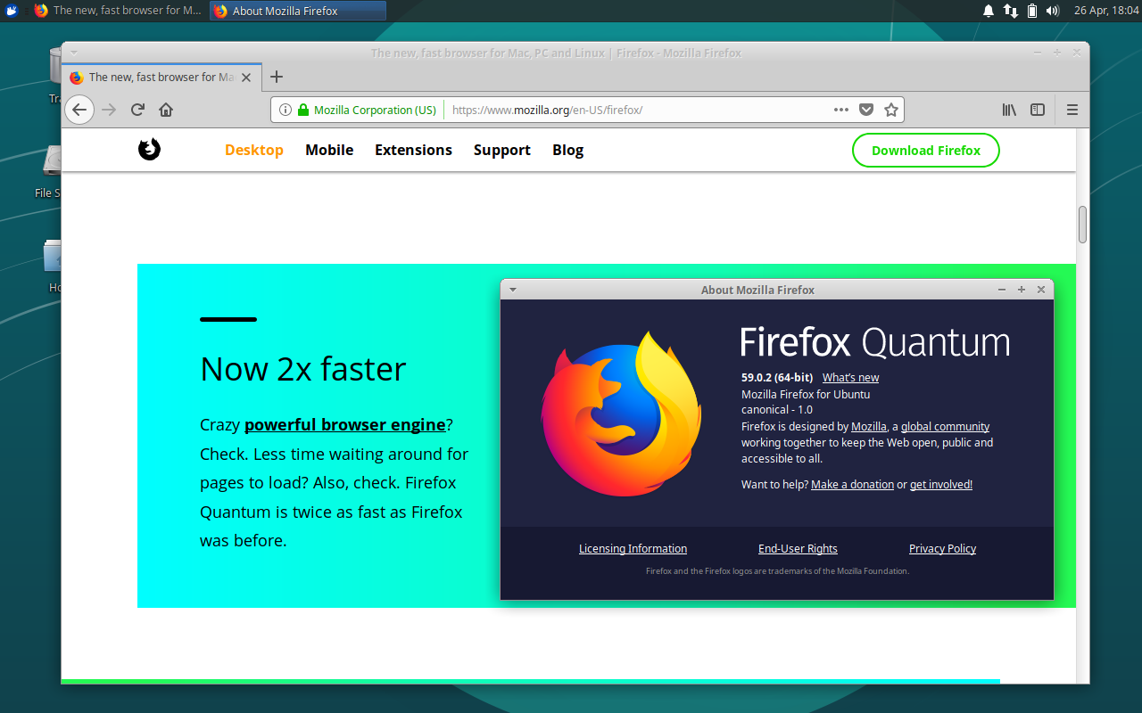 Mozilla Applications