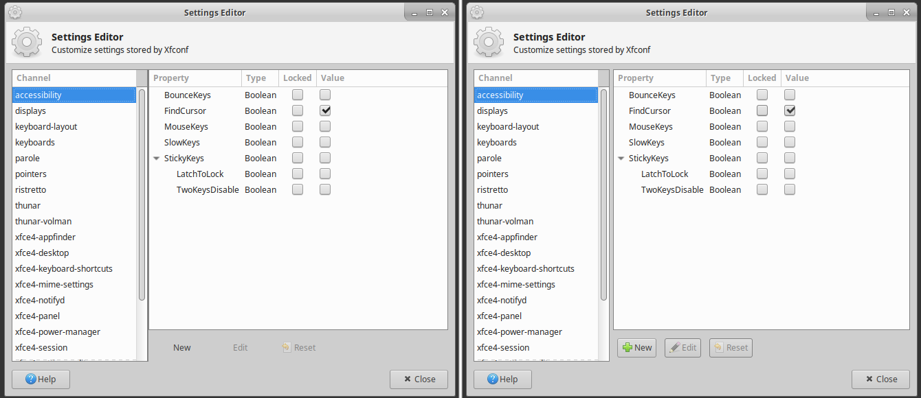 Some extra spacing makes the Settings Editor feel a bit lighter.