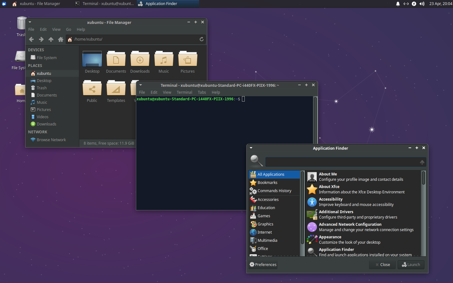 There has been a major improvement since Xubuntu 18.04: all included Xfce applications now use the latest GTK+3 toolkit. Hundreds of bugs have been fixed in the last two years.