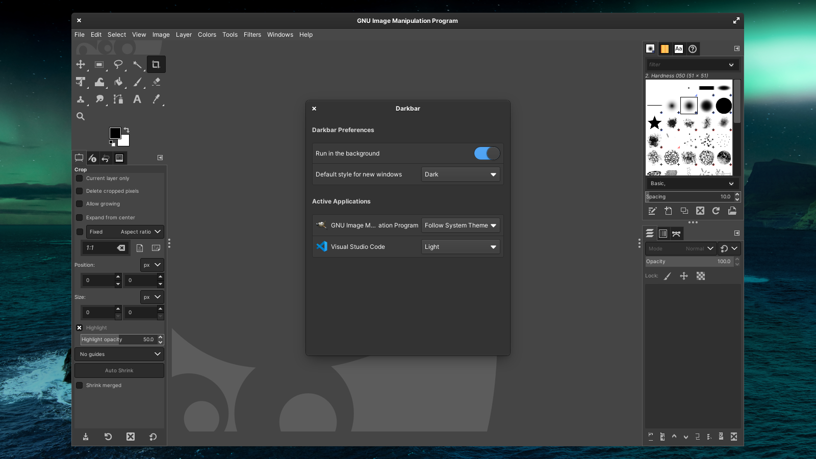 Light and Dark examples for apps running on elementary OS.