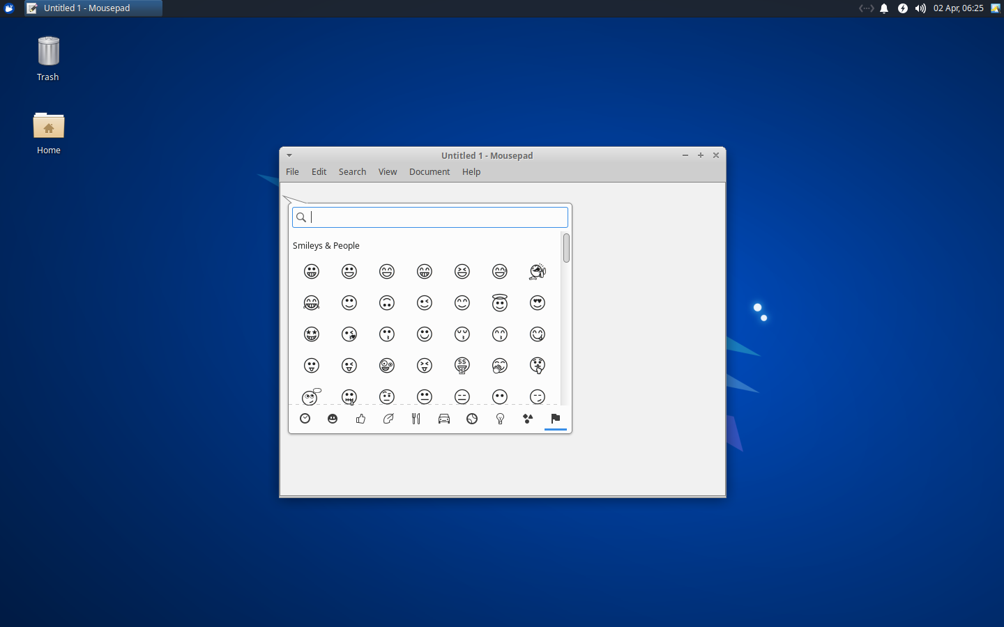 Xubuntu supports emoji out of the box, albeit less colorful.